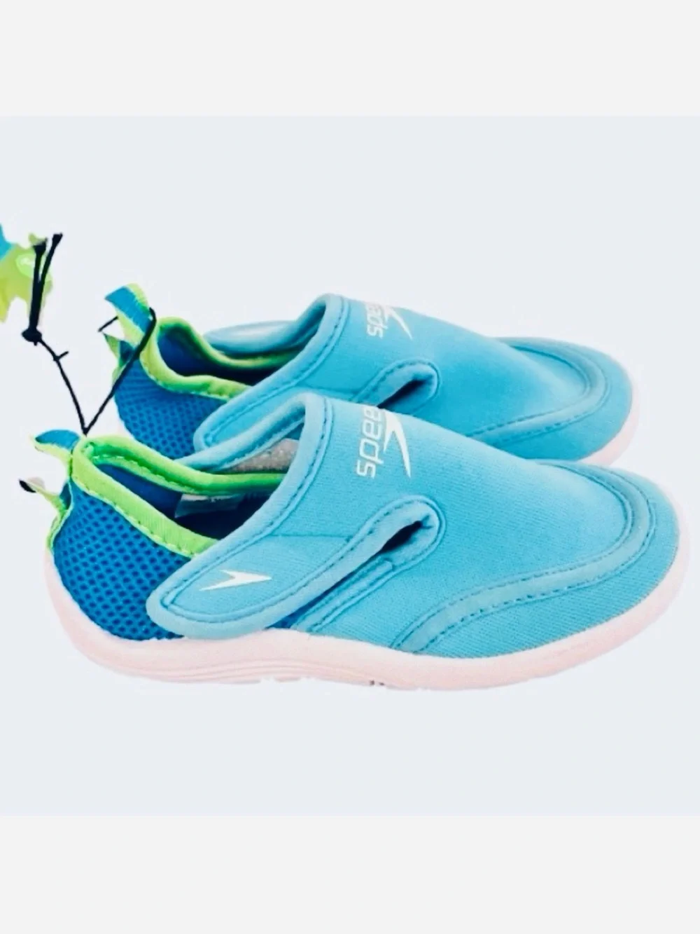 🆕-Speedo Toddler Boys' Hybrid Water Shoes - Blue/ Turquoise 5-6